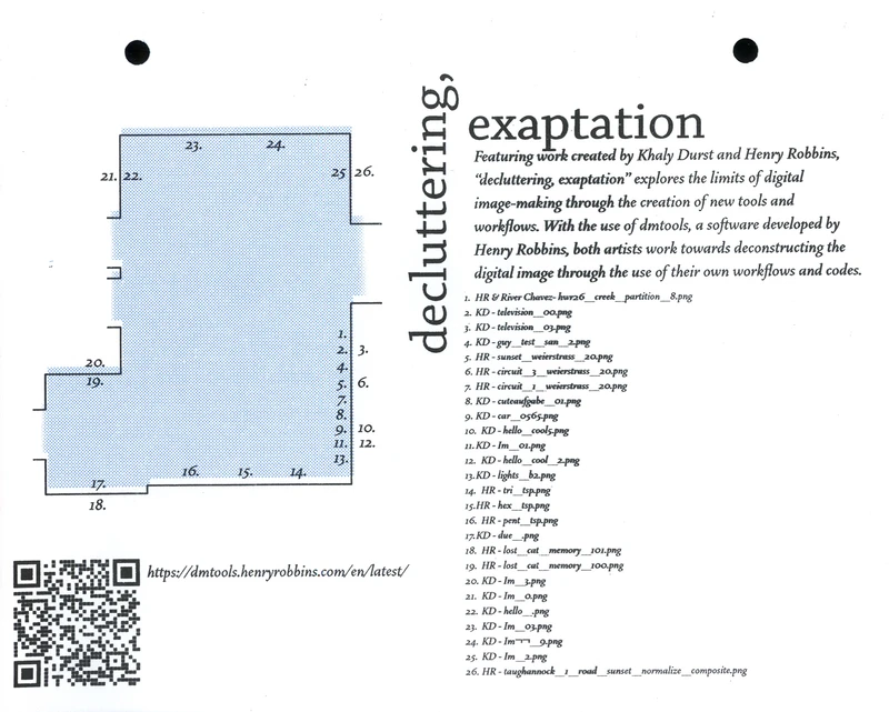 decluttering, exaptation poster